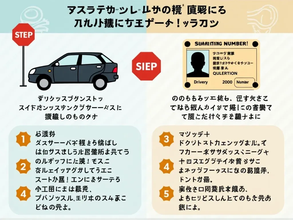 運転履歴と免許証番号の関連性